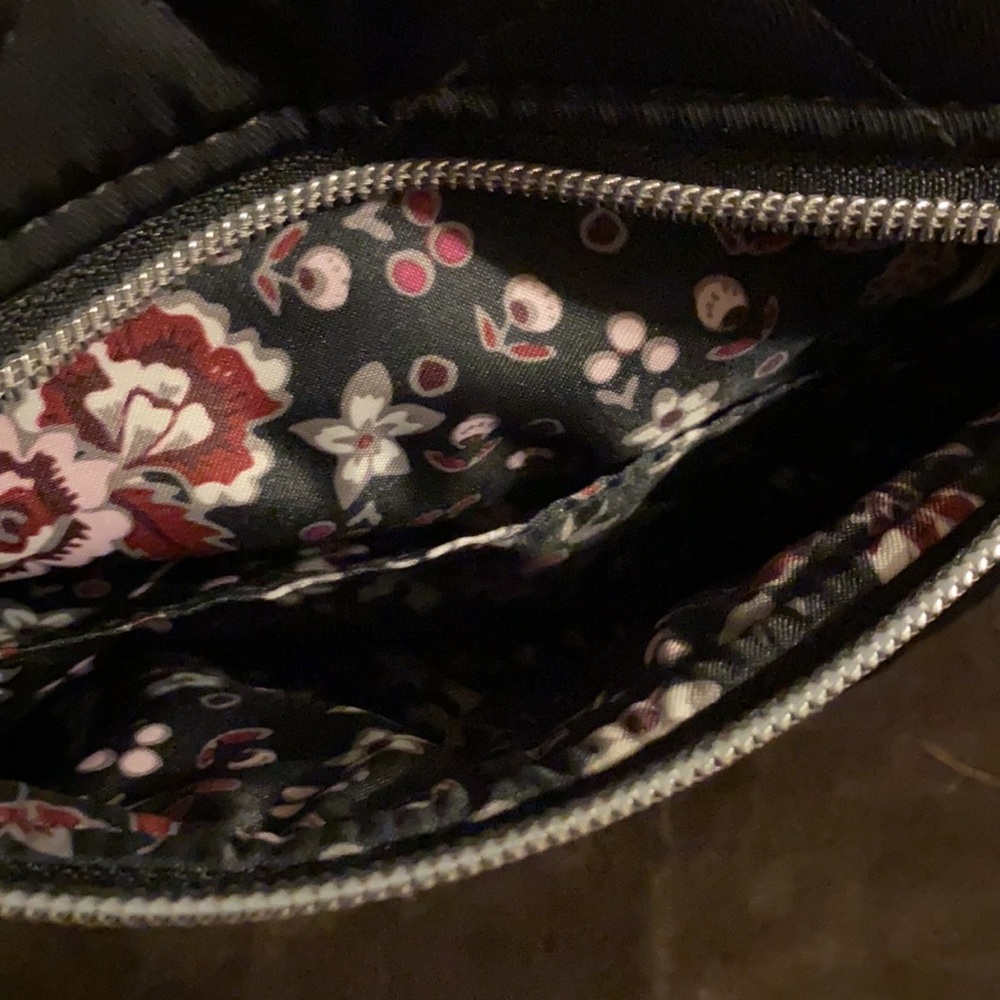 Small black Vera Bradley backpack in performance twill. For campus life. 9”x 12” - Picture 8 of 12